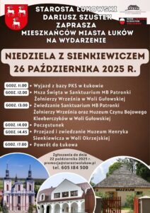 Niedziela z Sienkiewiczem – kulturalno-historyczna wyprawa mieszkańców Łukow