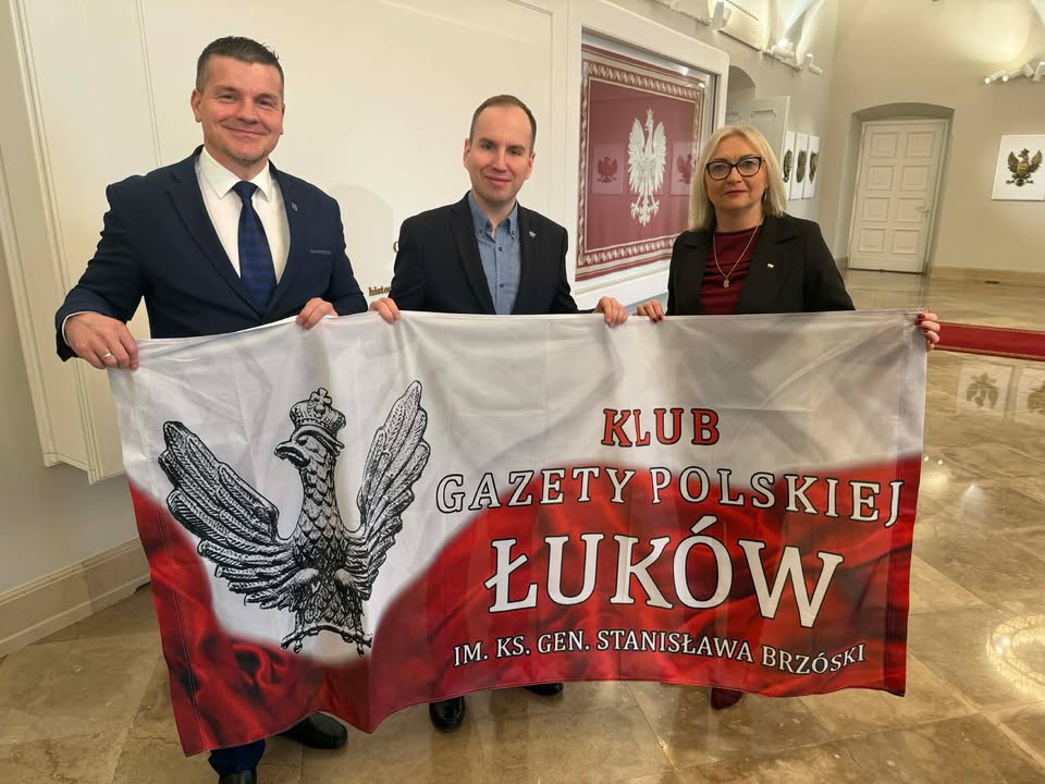 Klub Gazety Polskiej z Łukowa w Pałacu Prezydenckim