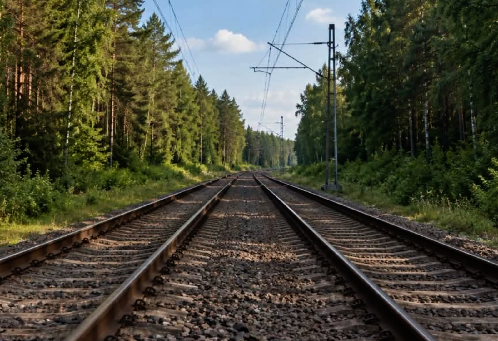 Betonowe bloczki na torach w Jedlance. Dwie lokomotywy najechały na przeszkody